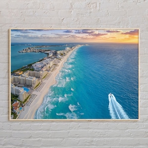 Real Photo, Cancun Print, Cancun Wall Art, Cancun Poster, Cancun Photo, Cancun Poster Print, Cancun Wall Decor, Mexico Poster Print