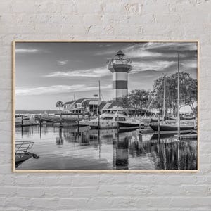 Black and White, Hilton Head Island Print, Hilton Head Wall Art, Hilton Head Poster, Hilton Head Photo, Hilton Head Wall Decor, USA Print