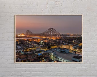 Real Photo, Kolkata Print, Kolkata Wall Art, Kolkata Poster, Kolkata Photo, Kolkata Poster Print, Kolkata Wall Decor, India Poster Print