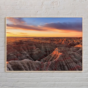 Real Photo, South Dakota Print, South Dakota Wall Art, South Dakota Poster, South Dakota Photo, South Dakota Wall Decor, USA Poster