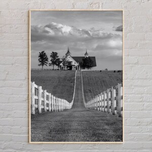 Black and White, Kentucky Print, Kentucky Wall Art, Kentucky Poster, Kentucky Photo, Kentucky Poster Print, Kentucky Wall Decor, USA Print