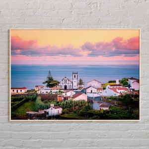 Vraie photo, impression Açores, art mural Açores, affiche Açores, photo Açores, impression affiche Açores, décoration murale Açores, impression affiche Portugal