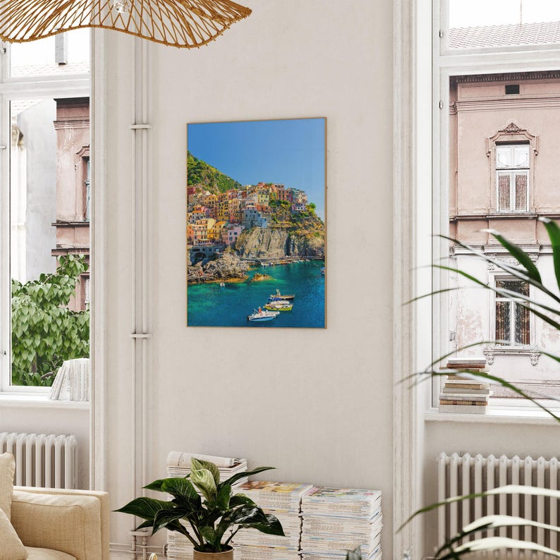 Real Photo, Cinque Terre Print, Cinque Terre Wall Art, Cinque Terre Poster, Cinque Terre Photo, Cinque Terre Poster Print, Italy image 4