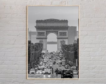Black and White, France Print, France Wall Art, France Poster, France Photo, France Poster Print, France Wall Decor, Paris, Europe Print