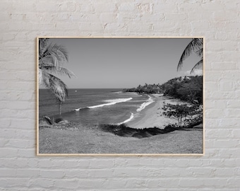 Black and White, Rincòn Print, Rincòn Wall Art, Rincòn Poster, Rincòn Photo, Rincòn Poster Print, Rincòn Wall Decor, Puerto Rico Poster