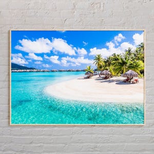 Echtes Foto, Bora Bora Druck, Bora Bora Wandkunst, Bora Bora Poster, Bora Bora Foto, Bora Bora Poster Druck, Bora Bora Wanddekor, Ozeanien