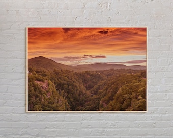 Foto real, Impresión de Georgia, Arte mural de Georgia, Póster de Georgia, Foto de Georgia, Impresión de póster de Georgia, Decoración de pared de Georgia, Estados Unidos