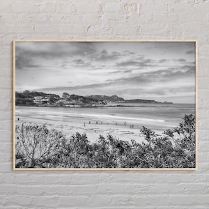 Schwarzweiß, Carmel-by-the-Sea-Druck, Carmel Wandkunst, Carmel Poster, Carmel Foto, Carmel Poster Druck, Carmel Decor, Kalifornien