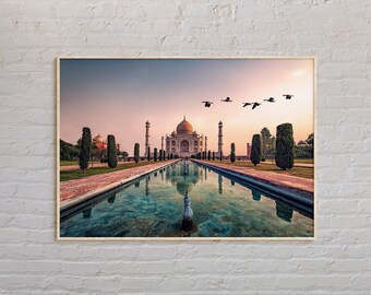 Foto real, Impresión de India, Arte mural de India, Póster de India, Foto de India, Impresión de póster de India, Decoración de pared de India, Bombay, Impresión de póster de Asia