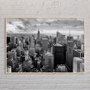 Noir et blanc, impression de la ville de New York, art mural de la ville de New York, affiche de la ville de New York, photo de la ville de New York, impression d'affiche de la ville de New York