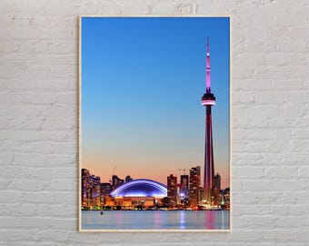 Real Photo, Toronto Print, Toronto Wall Art, Toronto Poster, Toronto Photo, Toronto Poster Print, Toronto Wall Decor, Canada Print