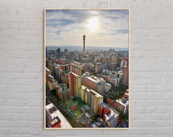 Real Photo, Johannesburg Print, Johannesburg Wall Art, Johannesburg Poster, Johannesburg Photo, Johannesburg Poster Print