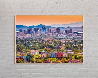 Echte foto, Phoenix-afdruk, Phoenix-muurkunst, Phoenix-poster, Phoenix-foto, Phoenix-posterafdruk, Phoenix-muurdecoratie, Arizona-afdruk