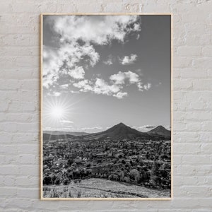 Noir et blanc, impression San Luis Obispo, art mural San Luis Obispo, affiche San Luis Obispo, photo San Luis Obispo, impression affiche Californie