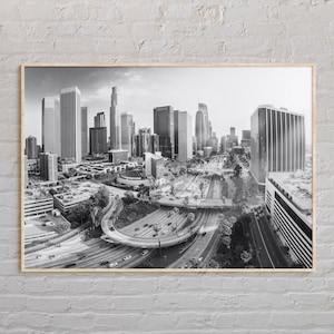 Black and White, Los Angeles Print, Los Angeles Wall Art, Los Angeles Poster, Los Angeles Photo, Los Angeles Poster Print, California