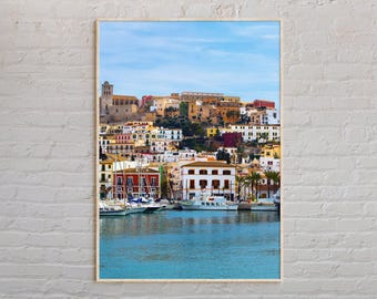 Real Photo, Ibiza Print, Ibiza Wall Art, Ibiza Poster, Ibiza Photo, Ibiza Poster Print, Ibiza Wall Decor, Spain Poster Print, Europe