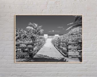 Black and White, Florida Print, Florida Wall Art, Florida Poster, Florida Photo, Florida Poster Print, Florida Wall Decor, USA Poster
