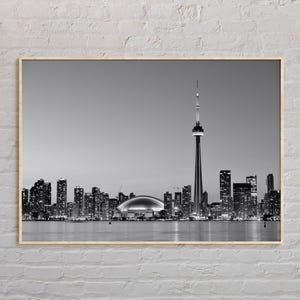 Black and White, Toronto Print, Toronto Wall Art, Toronto Poster, Toronto Photo, Toronto Poster Print, Toronto Wall Decor, Canada Print