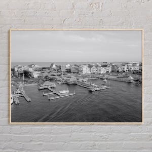 Black and White, Wrightsville Beach Print, Wrightsville Beach Art, Wrightsville Beach Poster, Wrightsville Beach Photo, North Carolina