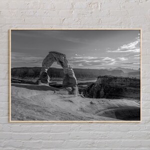 Black and White, Moab Print, Moab Wall Art, Moab Poster, Moab Photo, Moab Poster Print, Moab Wall Decor, Utah, United States Poster Print