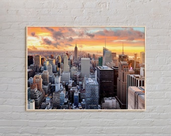 Real Photo, New York City Print, New York City Wall Art, New York City Poster, New York City Photo, New York City Poster Print