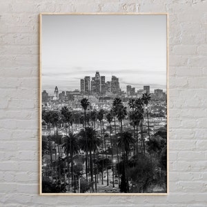 Black and White, Los Angeles Print, Los Angeles Wall Art, Los Angeles Poster, Los Angeles Photo, Los Angeles Poster Print, California