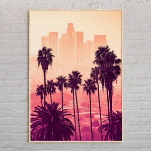 Real Photo, Los Angeles Print, Los Angeles Wall Art, Los Angeles Poster, Los Angeles Photo, Los Angeles Poster Print, California