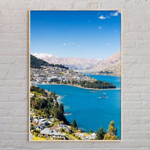 Real Photo, Queenstown Print, Queenstown Art, Queenstown Poster, Queenstown Photo, Queenstown Poster Print, Queenstown Wall Decor