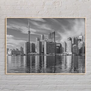 Black and White, Toronto Print, Toronto Wall Art, Toronto Poster, Toronto Photo, Toronto Poster Print, Toronto Wall Decor, Canada Print