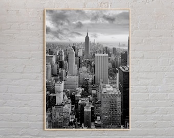 Black and White, New York City Print, New York City Wall Art, New York City Poster, New York City Photo, New York City Poster Print