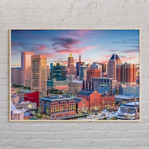 Real Photo, Baltimore Print, Baltimore Wall Art, Baltimore Poster, Baltimore Photo, Baltimore Poster Print, Baltimore Wall Decor, USA