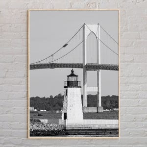 Black and White, Newport Print, Newport Wall Art, Newport Poster, Newport Photo, Newport Wall Decor, Rhode Island Print, USA Poster Print