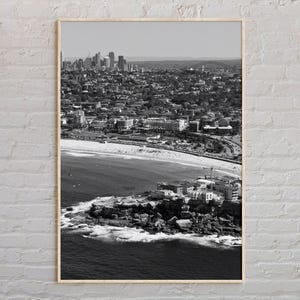 Black and White, Bondi Beach Print, Bondi Beach Art, Bondi Beach Poster, Bondi Beach Photo, Bondi Beach Poster Print, Bondi Beach Decor