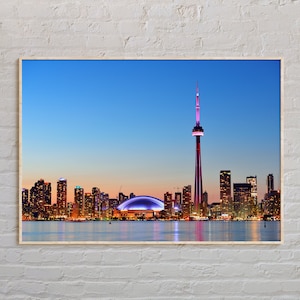 Real Photo, Toronto Print, Toronto Wall Art, Toronto Poster, Toronto Photo, Toronto Poster Print, Toronto Wall Decor, Canada Print