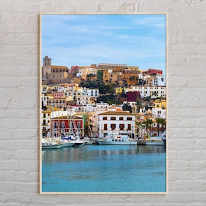 Real Photo, Ibiza Print, Ibiza Wall Art, Ibiza Poster, Ibiza Photo, Ibiza Poster Print, Ibiza Wall Decor, Spain Poster Print, Europe