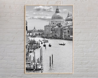 Black and White, Venice Print, Venice Wall Art, Venice Poster, Venice Photo, Venice Poster Print, Venice Wall Decor, Italy Poster Print
