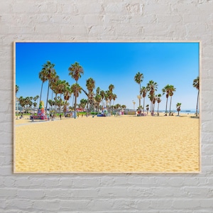 Real Photo, Venice Beach Print, Venice Beach Wall Art, Venice Beach Poster, Venice Beach Photo, Venice Beach Poster Print, California
