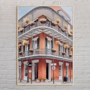Echte foto, New Orleans print, New Orleans kunst aan de muur, New Orleans poster, New Orleans foto, New Orleans poster print, Verenigde Staten
