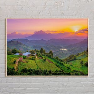 Real Photo, Uganda Print, Uganda Wall Art, Uganda Poster, Uganda Photo, Uganda Poster Print, Uganda Wall Decor, Kampala, Africa Print
