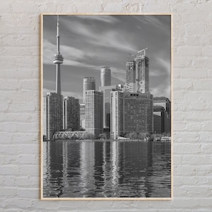 Black and White, Toronto Print, Toronto Wall Art, Toronto Poster, Toronto Photo, Toronto Poster Print, Toronto Wall Decor, Canada Print