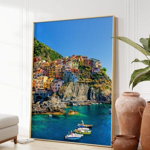 Real Photo, Cinque Terre Print, Cinque Terre Wall Art, Cinque Terre Poster, Cinque Terre Photo, Cinque Terre Poster Print, Italy image 5