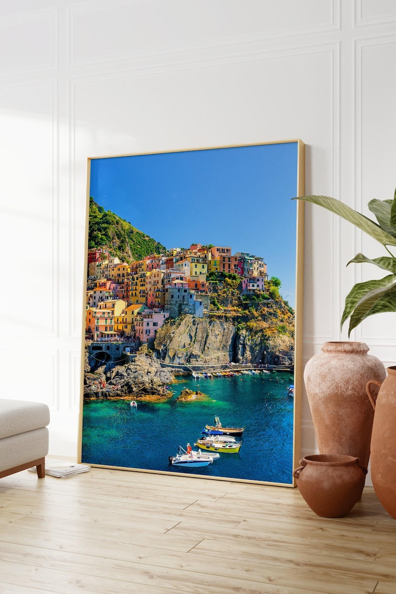 Real Photo, Cinque Terre Print, Cinque Terre Wall Art, Cinque Terre Poster, Cinque Terre Photo, Cinque Terre Poster Print, Italy image 5
