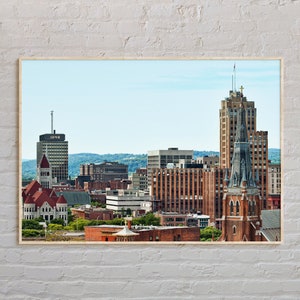 Real Photo, Syracuse Print, Syracuse Wall Art, Syracuse Poster, Syracuse Photo, Syracuse Poster Print, Syracuse Decor, New York Print