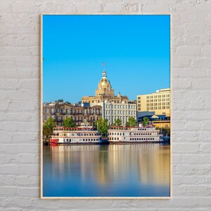 Real Photo, Savannah Print, Savannah Wall Art, Savannah Poster, Savannah Photo, Savannah Poster Print, Savannah Decor, Georgia Print