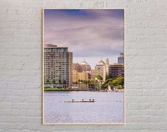 Real Photo, Oakland Print, Oakland Wall Art, Oakland Poster, Oakland Photo, Oakland Poster Print, Oakland Wall Decor, California