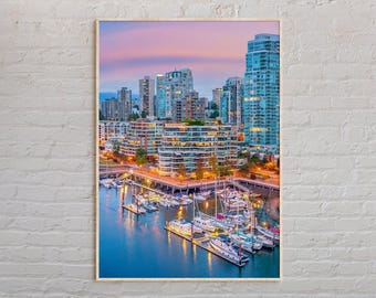 Real Photo, Vancouver Print, Vancouver Wall Art, Vancouver Poster, Vancouver Photo, Vancouver Poster Print, Vancouver Decor, Canada