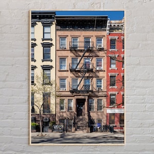 Echtes Foto, East Village Druck, East Village Wandkunst, East Village Poster, East Village Foto, New York City Poster Druck, New York