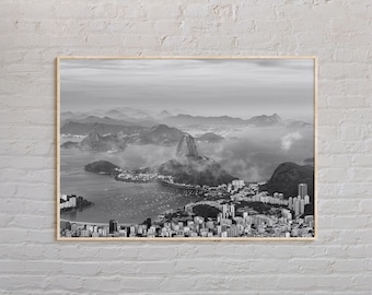 Black and White, Rio de Janeiro Print, Rio de Janeiro Wall Art, Rio de Janeiro Poster, Rio de Janeiro Photo, Rio de Janeiro Decor, Brazil
