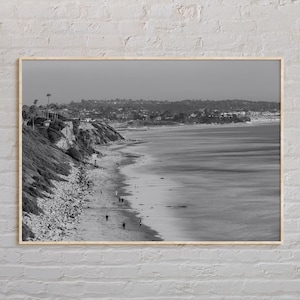 Black and White, Encinitas Print, Encinitas Wall Art, Encinitas Poster, Encinitas Photo, Encinitas Poster Print, California Poster Print