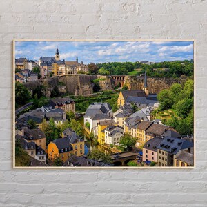 Real Photo, Luxembourg Print, Luxembourg Wall Art, Luxembourg Poster, Luxembourg Photo, Luxembourg Poster Print, Luxembourg Wall Decor